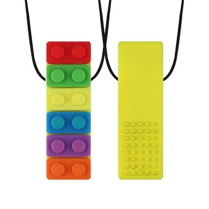 Sensory Chew Teether Toy Necklace for Babies