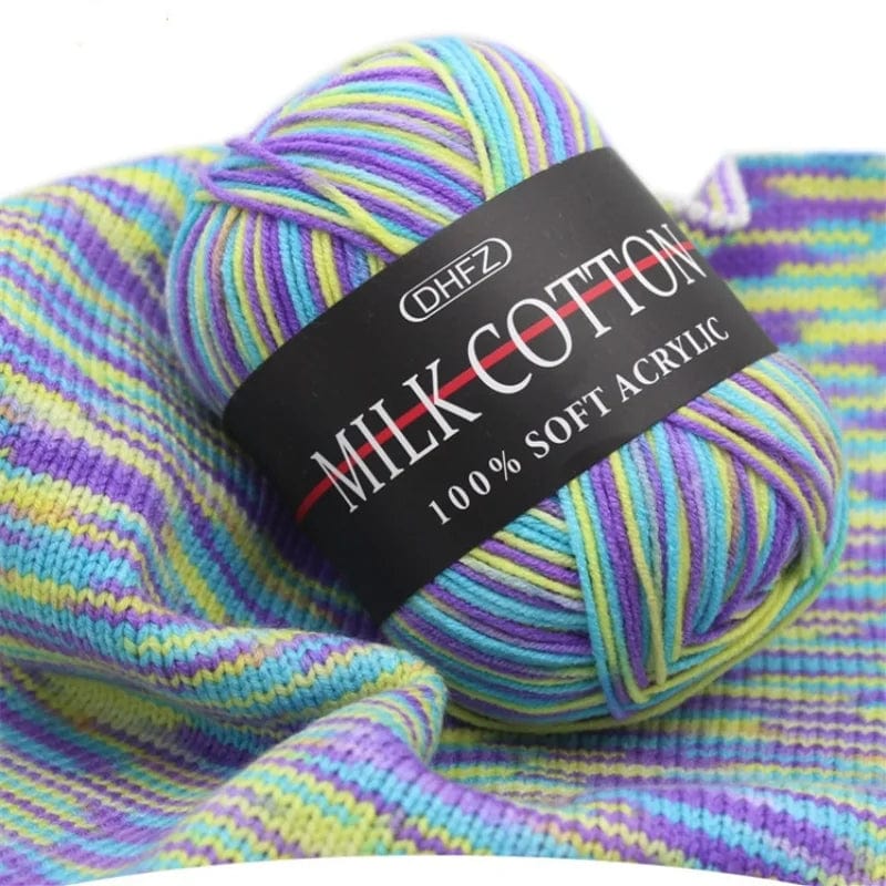 Pretty Colors Cotton Wool Yarn  Pioneer Kitty Market   