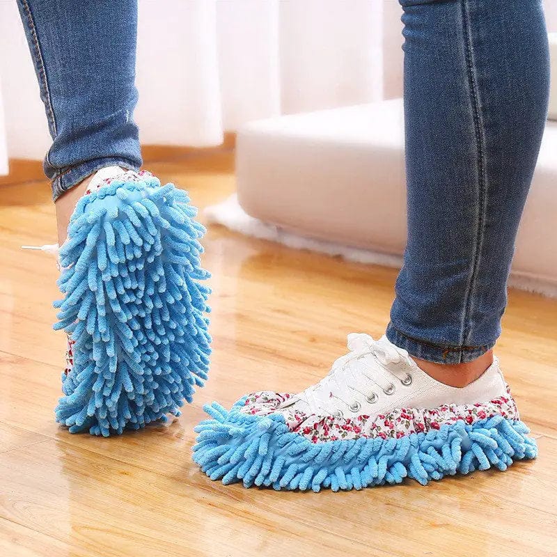 Chenille Dust Walker Cleaning Slipper Set  Pioneer Kitty Market   