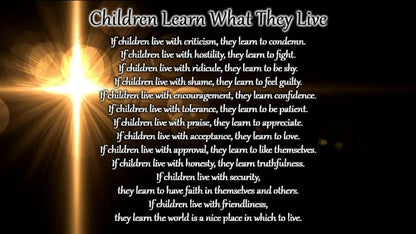 Children Learn What They Live Soy Wax Candle (16 oz.)