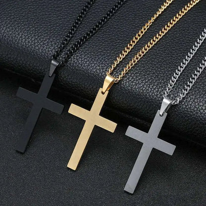 Christian Cross Pendant Necklace  Pioneer Kitty Market   