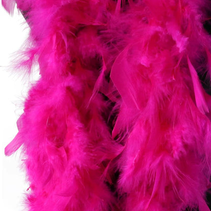 Decorative Turkey Feather Fashion Boa  Pioneer Kitty Market Rose  
