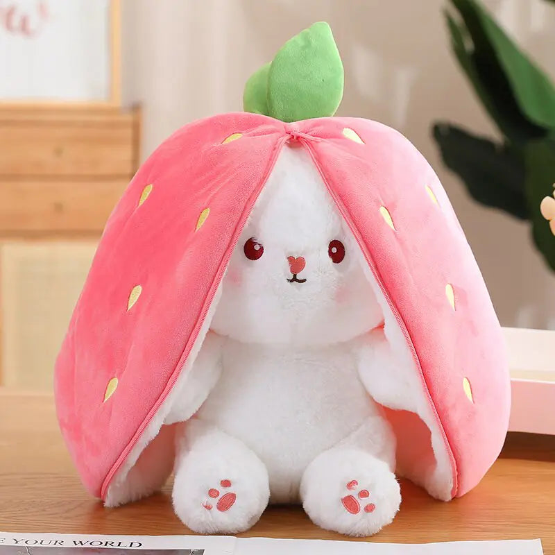 Kawaii Fruit Plush Bunny Stuffed Toy Pioneer Kitty Market