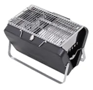 Portable Camping BBQ Folding Cooking Charcoal Coal Stainless Steel Grill BBQ Pioneer Kitty Market   