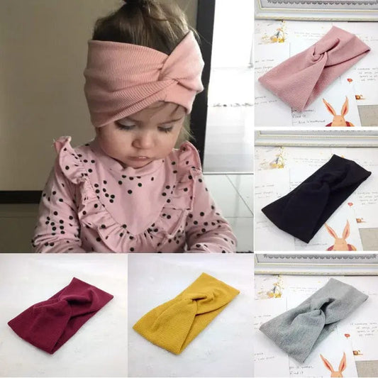 Stretchy Knotted Twist Baby Headband  Pioneer Kitty Market   