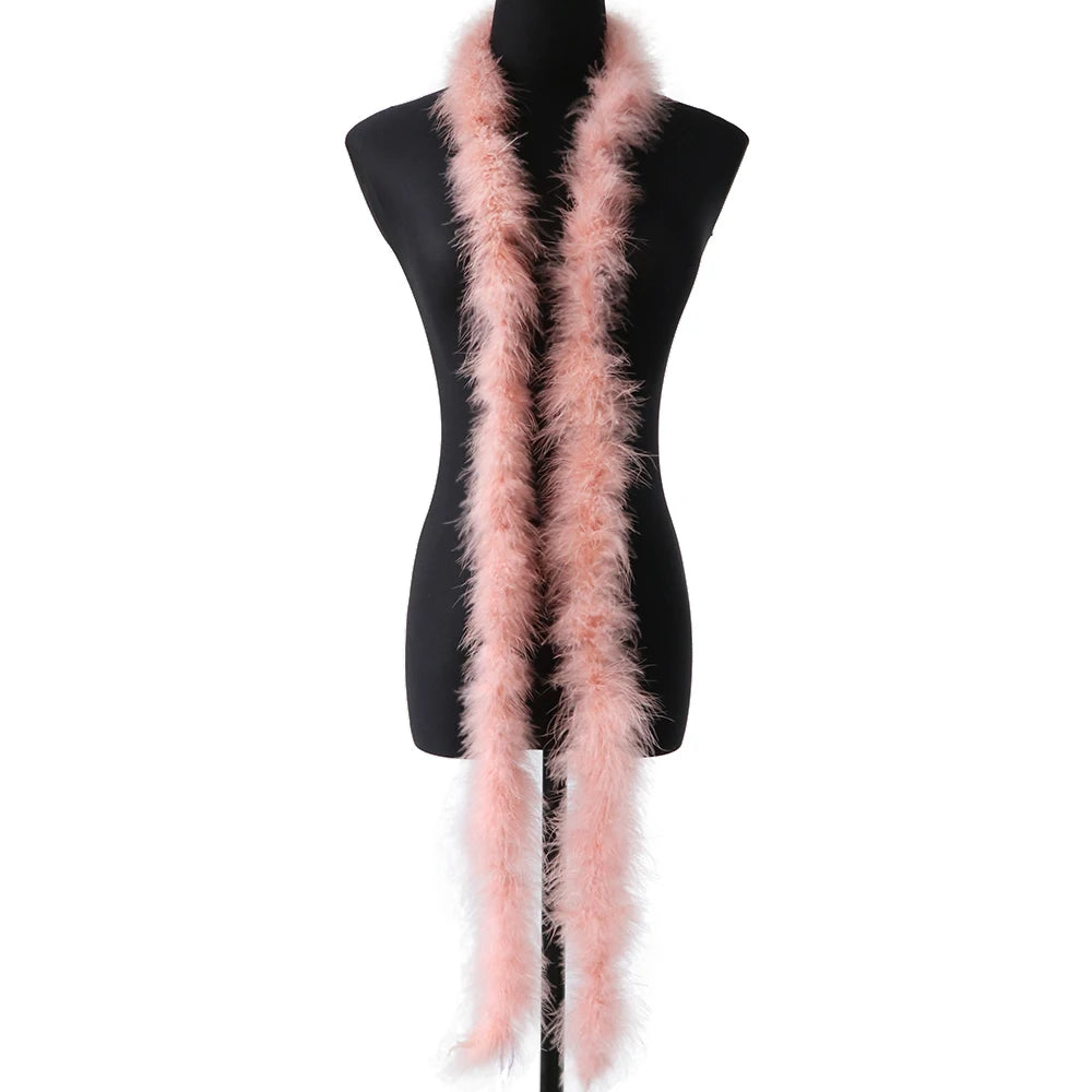 Marabou Turkey Feathers Boa Shawl  Pioneer Kitty Market Pretty in Pink  