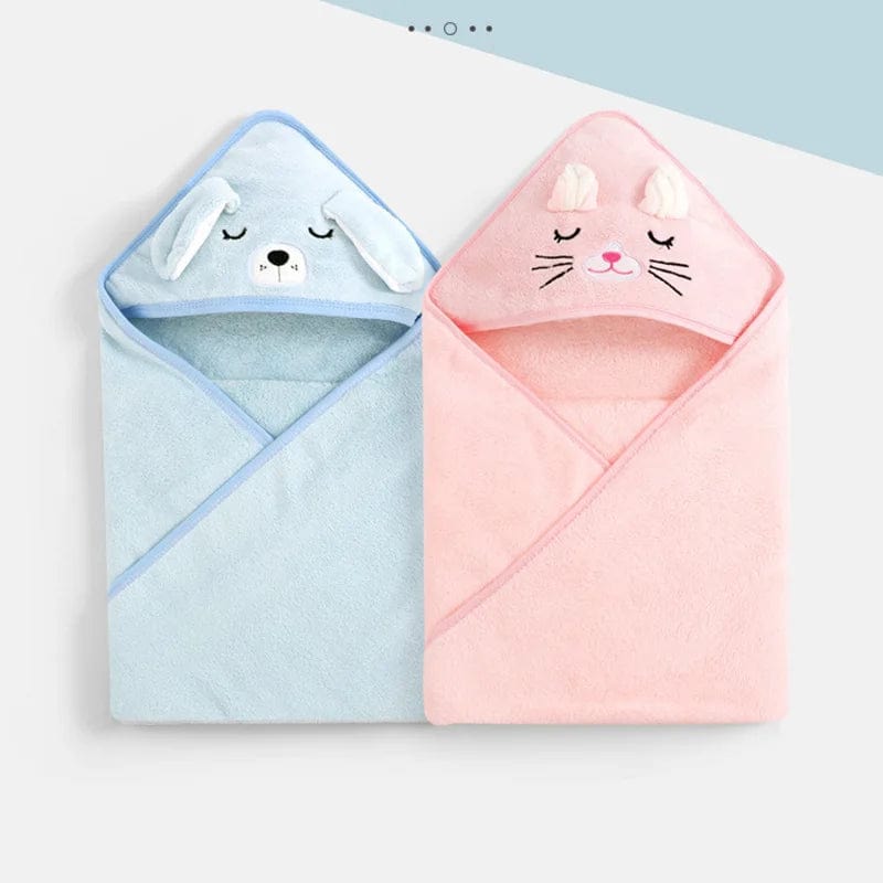 Cartoon Animal Baby Bathrobe Hoodie Towel  Pioneer Kitty Market   