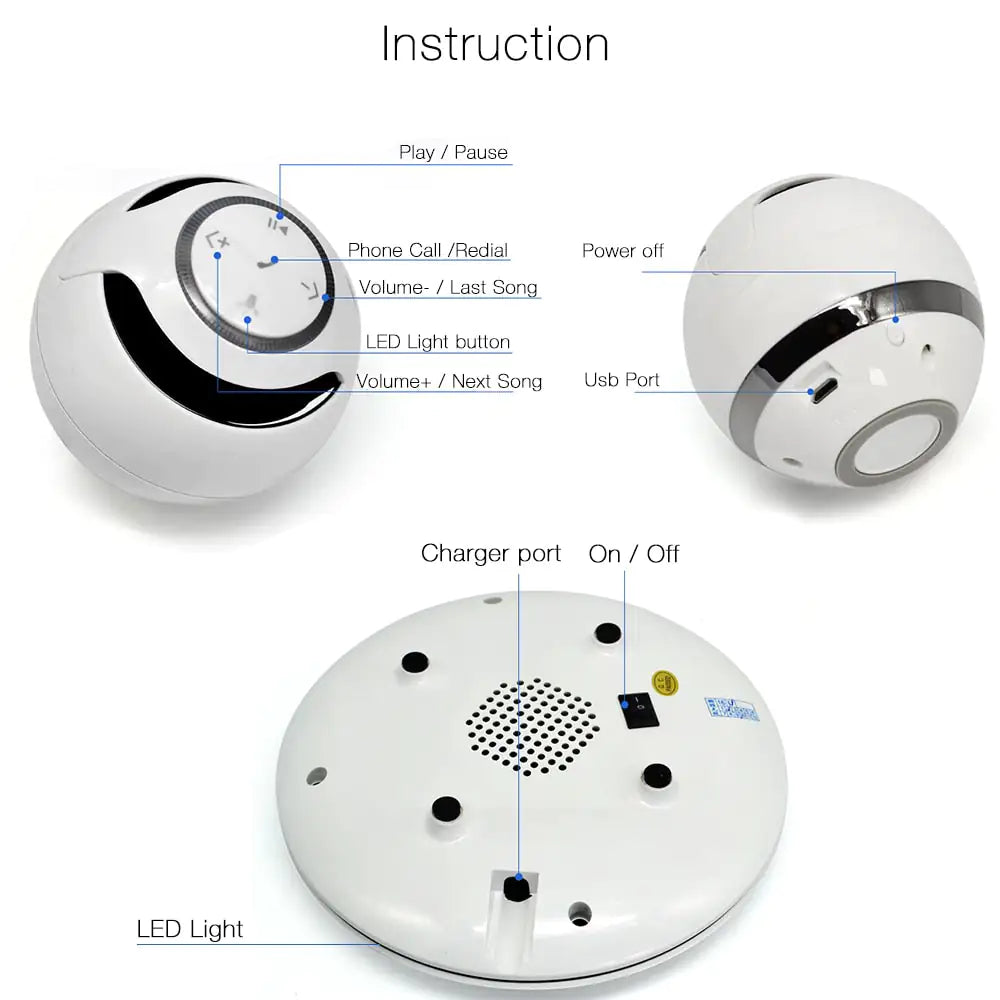 Levitation Bluetooth Speaker Orb  Pioneer Kitty Market   