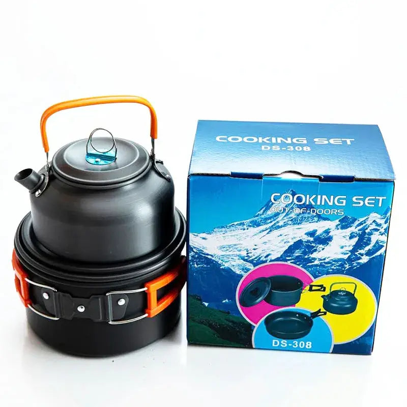 Portable Camping Cookware Set cookware Pioneer Kitty Market   