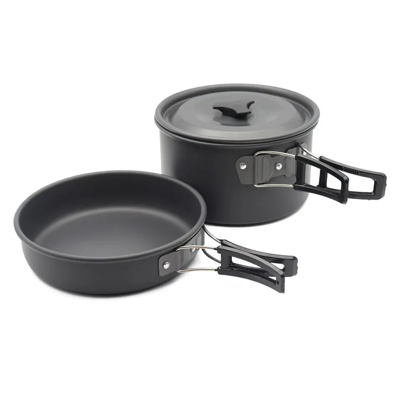 Convenient Camping Cookware Set cookware Pioneer Kitty Market   