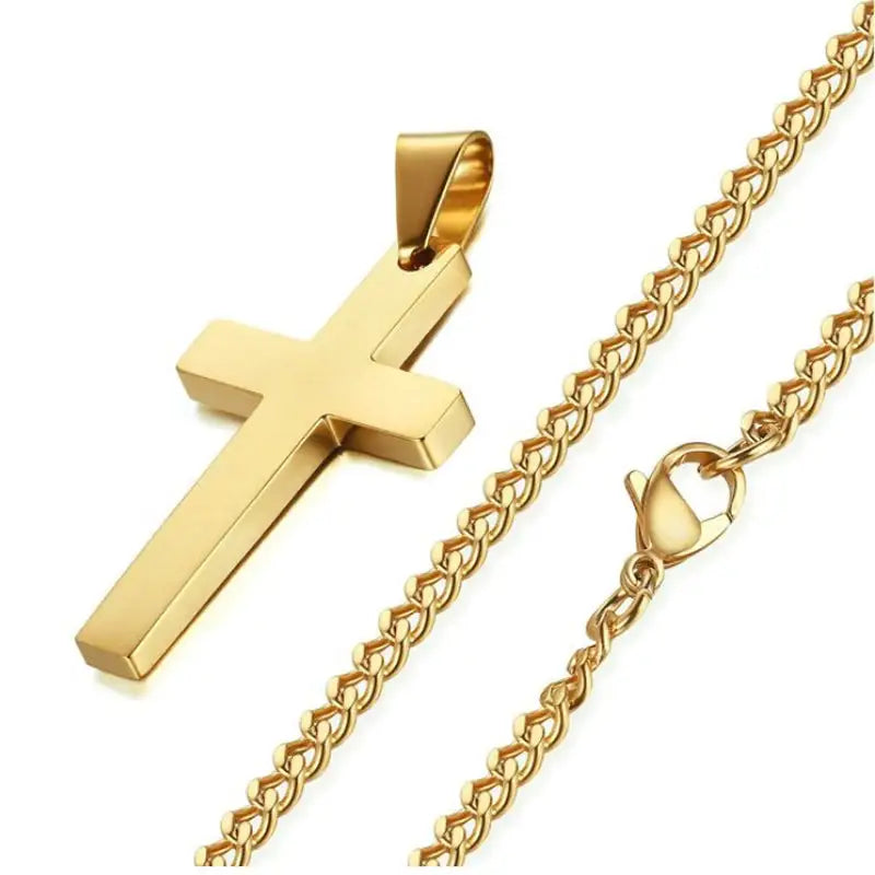 Christian Cross Pendant Necklace  Pioneer Kitty Market   