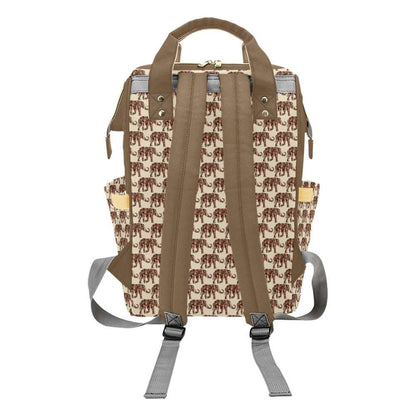 Abstract Elephant Multifunctional Diaper Backpack Bag Diaper Backpack (1688) Pioneer Kitty Market   