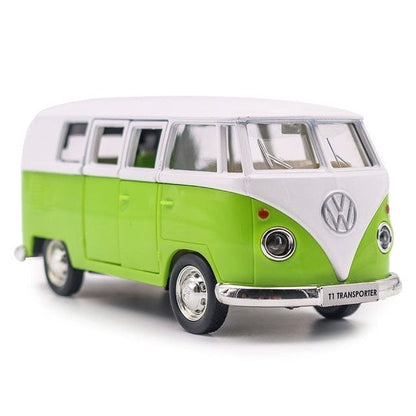 RMZ City Classical Volkswagen Bus Collectible Toy  Pioneer Kitty Market Light Green  