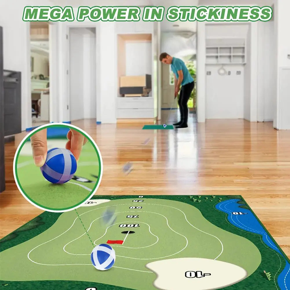 Mini Golf Game Set with High-Quality Golf Training Pad  Pioneer Kitty Market   