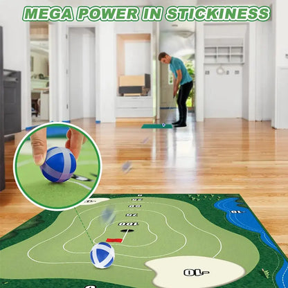 Mini Golf Game Set with High-Quality Golf Training Pad  Pioneer Kitty Market   