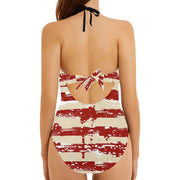 American Woman Bow Tie Swimsuit