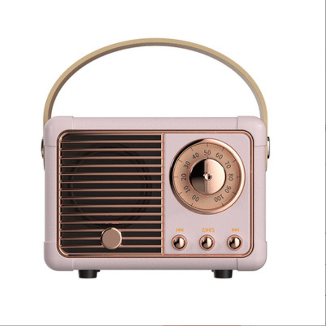 Retro Bluetooth Speaker Music Player Audio Player Pioneer Kitty Market Pink Other 