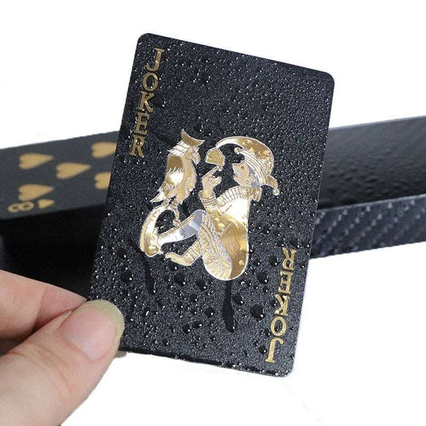 Black Gold Deck of Playing Cards