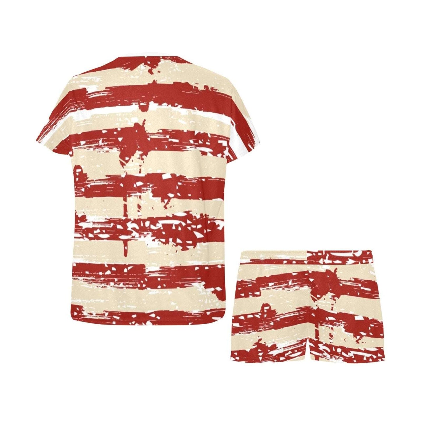 American Woman Short Pajama Set Short Pajama Set (Sets 01) e-joyer   