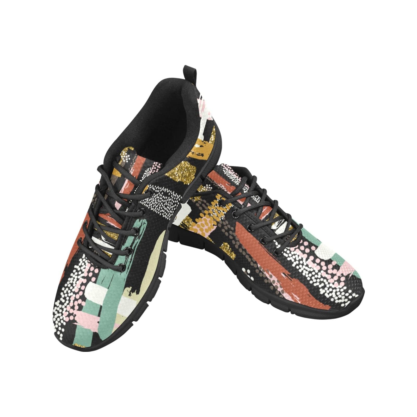 Women's Splash of Color Breathable Sneakers  Inkedjoy   