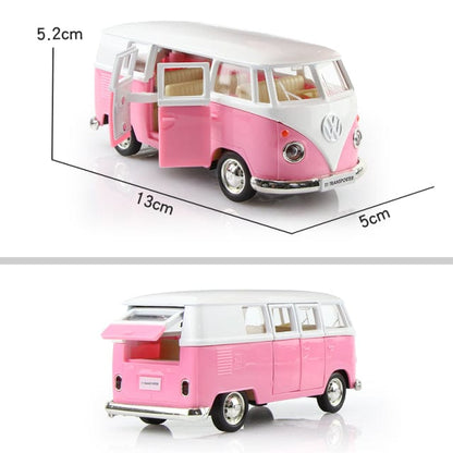 RMZ City Classical Volkswagen Bus Collectible Toy  Pioneer Kitty Market Pink  