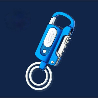 Multifunctional Keychain Lighter Automotive Pioneer Kitty Market Blue  