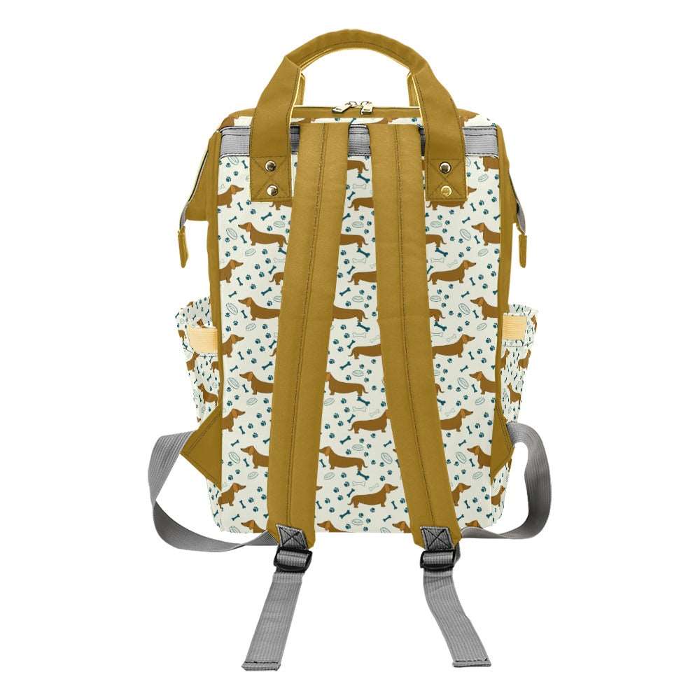 Hound Dog Multifunctional Diaper Backpack Bag Diaper Backpack (1688) e-joyer   