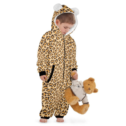 Little Leopard Onesie Pajamas Pajamas Pioneer Kitty Market   