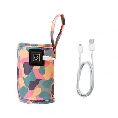 Baby Bottle Thermal Warmer Baby & Toddler Pioneer Kitty Market Camo Pink  