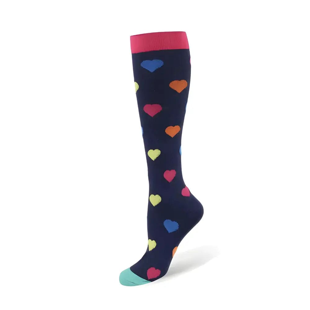 Colorful Compression Travel Socks Socks Pioneer Kitty Market Love 3 S/M 