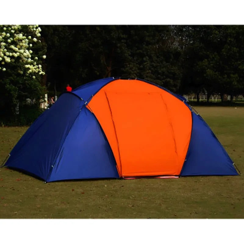 GIG Works Two Bedroom Double Layer Camping Tent tent Pioneer Kitty Market Blue  