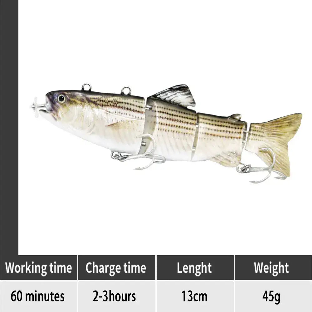 Robotic Electric Swimming Lures fishing tool Pioneer Kitty Market Old DZY 363  