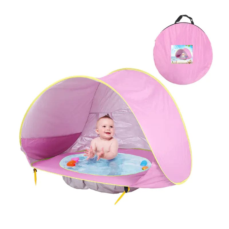Baby Beach Pool & Tent (With Optional Swimming Ring)