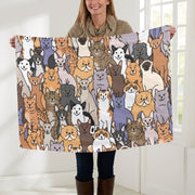 World of Cats Baby Blanket