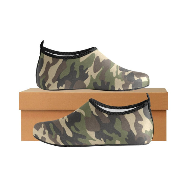 Camouflage Kid's Slip-On Water Shoes