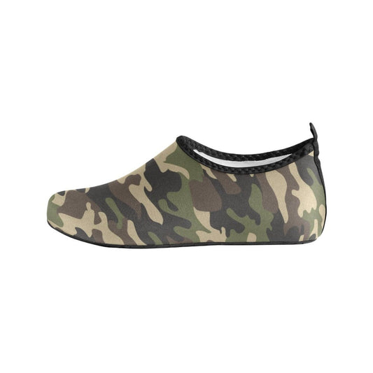 Camouflage Men's Slip-On Water Shoes Men's Slip-On Water Shoes (056) Pioneer Kitty Market   