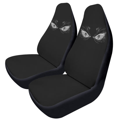 Angry Eyes 2PC Car Seat Covers car seat covers Pioneer Kitty Market   