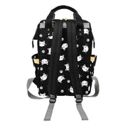 Kitty Whiskers Multifunctional Diaper Backpack Multi-Function Diaper Backpack/Diaper Bag (Model 1688)