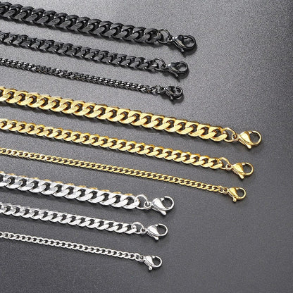 Keep It Simple Men's Cuban Chain Link Bracelet Jewelry Pioneer Kitty Market   