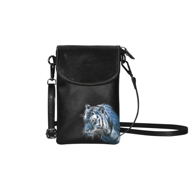 Silver Tiger Small Cell Phone Purse