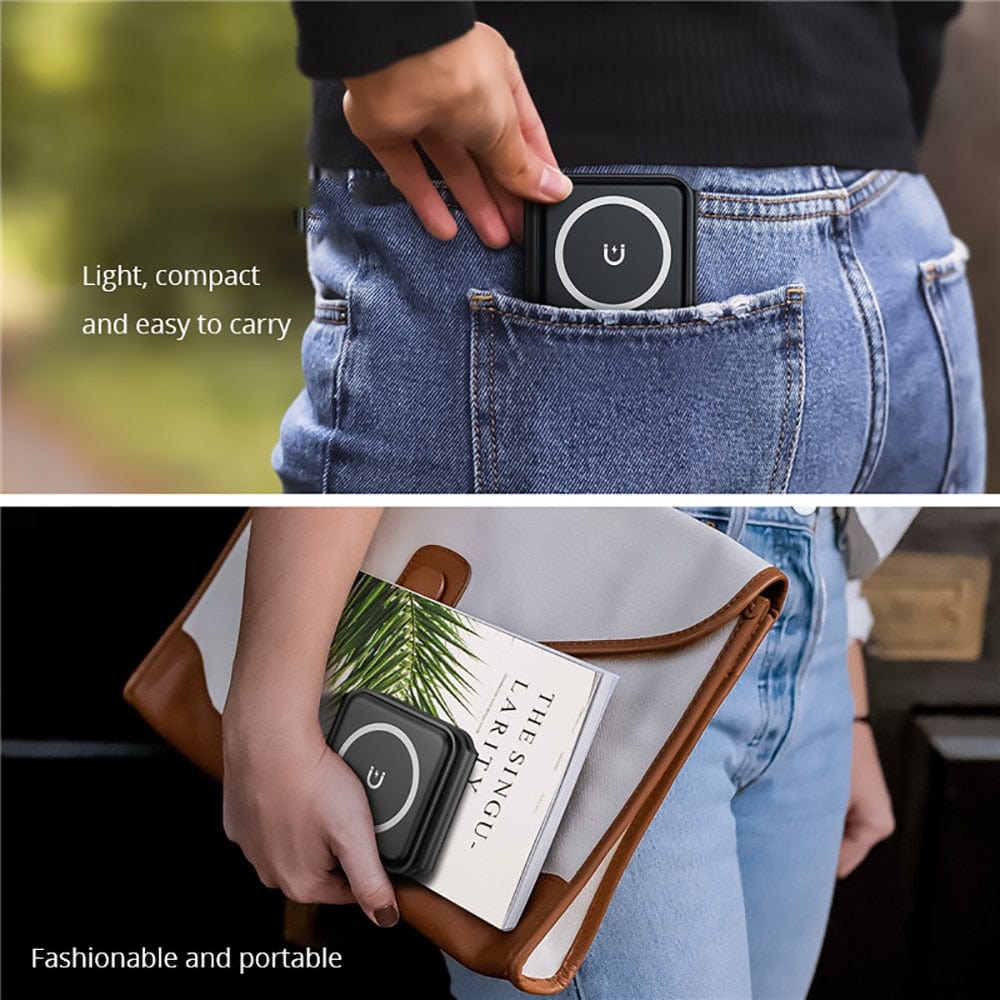 Foldable Wireless Charger for Apple/Smart Watch and iPhone/Smartphone Home Pioneer Kitty Market   
