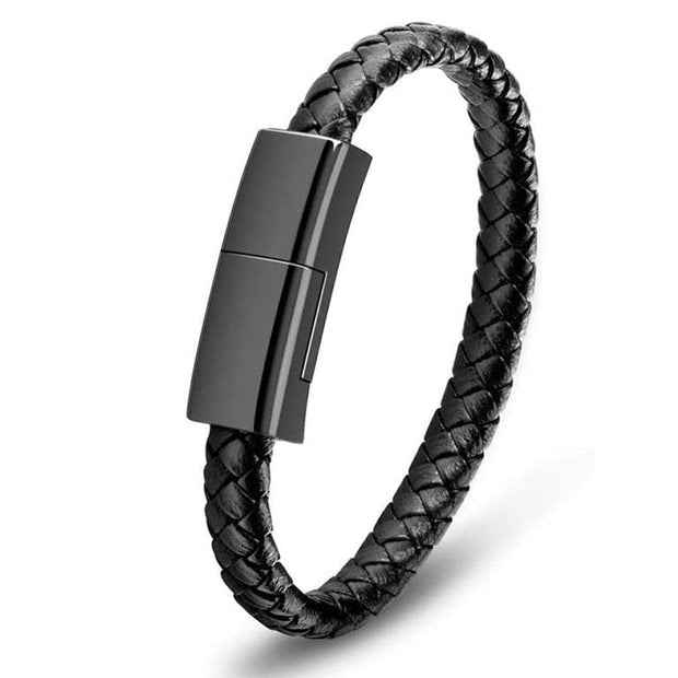 Unisex USB Charging Micro Cable Bracelet