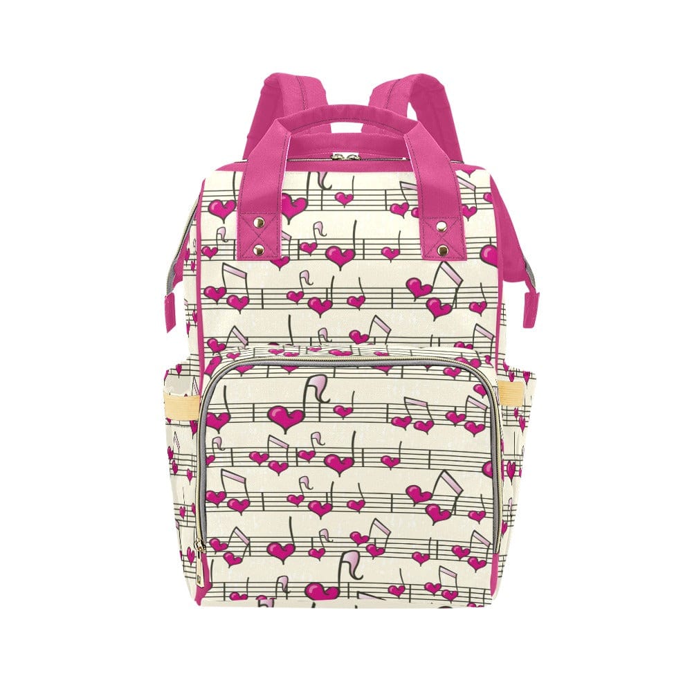 Love Song Multifunctional Diaper Backpack Bag Diaper Backpack (1688) Pioneer Kitty Market   