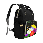 Flower Cat Multifunctional Diaper Backpack Bag