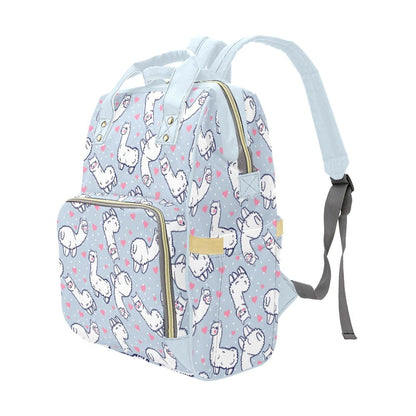 Llama Love Multifunctional Diaper Backpack Bag