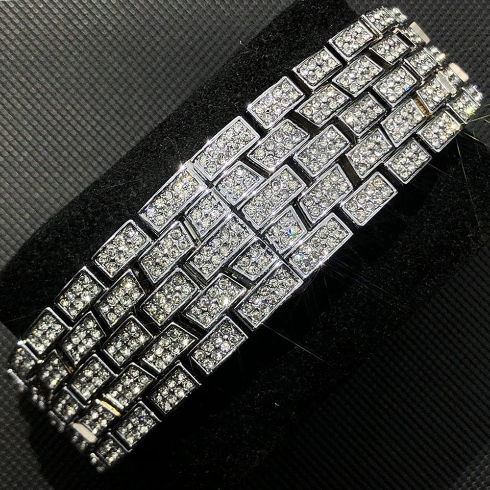 Men's Popular Tonneau Diamond Luxury Watch by Miss Fox  Pioneer Kitty Market   