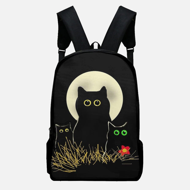 Night Cats Backpack Set