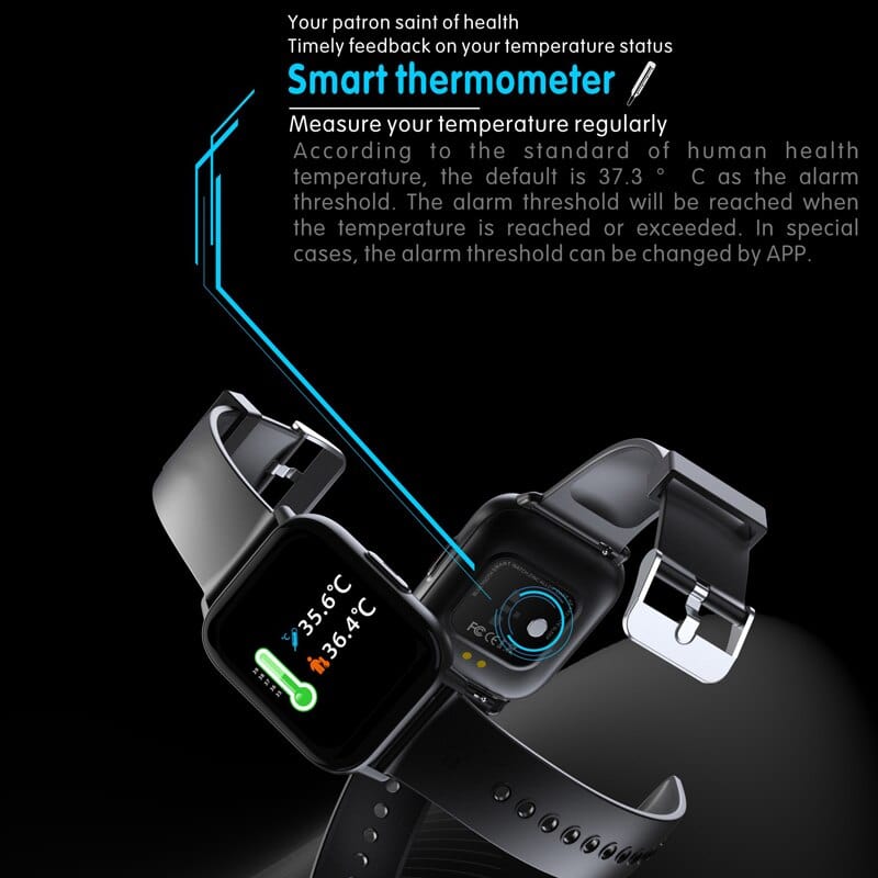 Unisex Customizable Smart Watch  Pioneer Kitty Market   