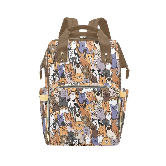 World of Cats Multifunctional Diaper Backpack Bag Diaper Backpack (1688) e-joyer   