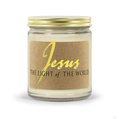 Jesus: The Light of the World Soy Was Candle (7.5 oz.) Candle Pioneer Kitty Market   